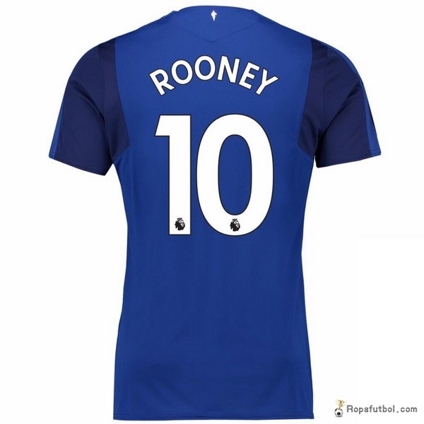 Camiseta Everton Replica Primera Ropa Rooney 2017/18